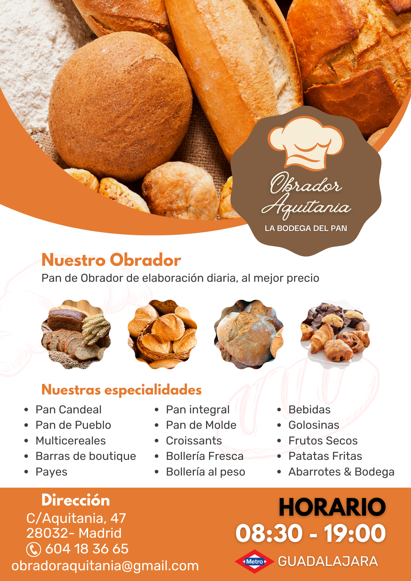 Información Obrador Aquitania