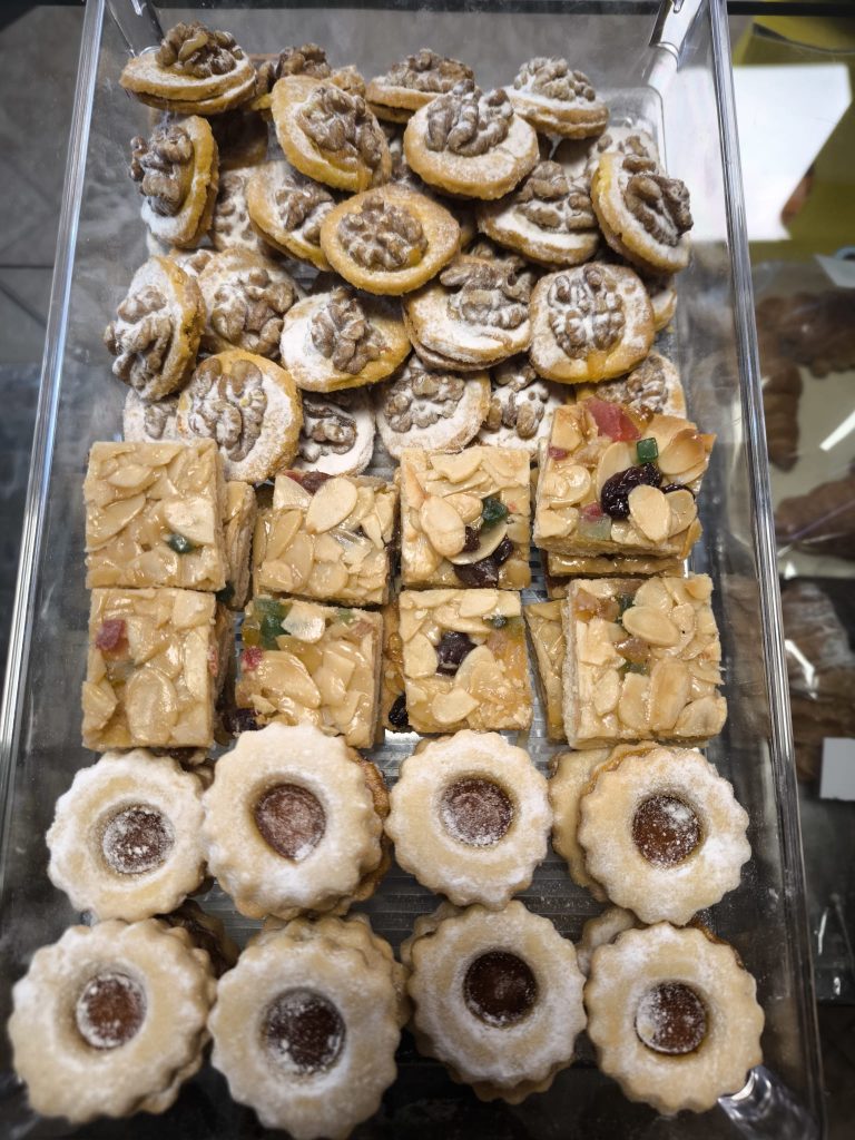 Pastas de té hechas de mantequilla completamente artesanales